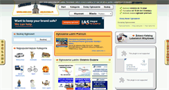 Desktop Screenshot of lubelskie-ogloszenia.pl